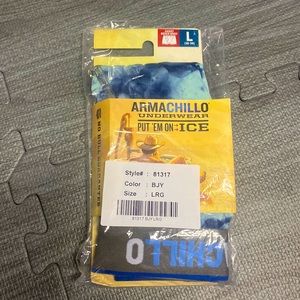 Men's Armachillo Cooling Tie Dye Short Boxer Briefs